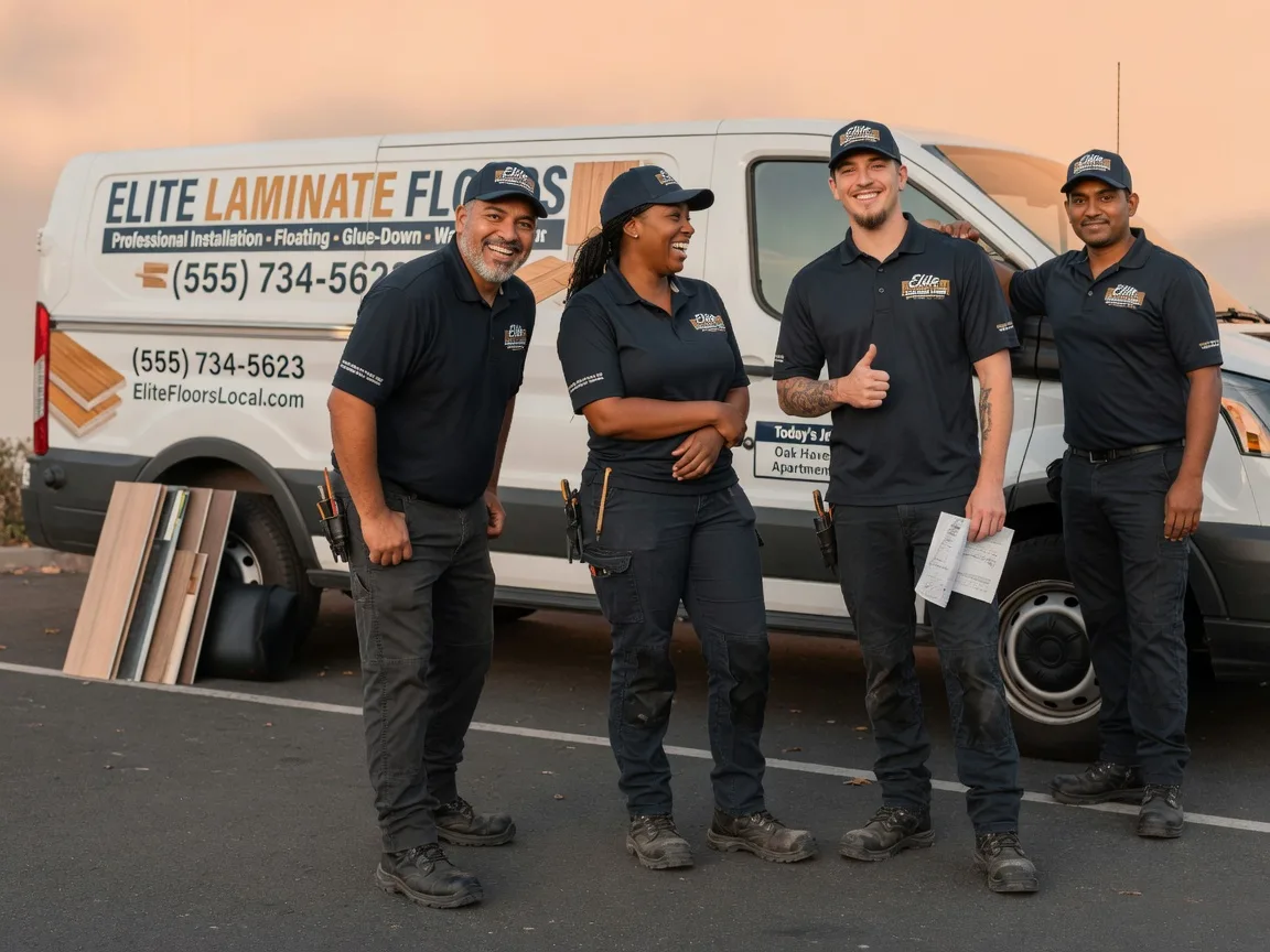Laminate flooring installation company in Jet, OK